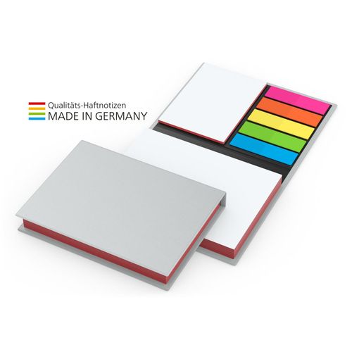 Wien White Bestseller 4C-Quality Bookcover matt-individuell mit Farbschnitt rot (Art.-Nr. CA499700) - Das Kombi-Set mit Design-Anspruch:...