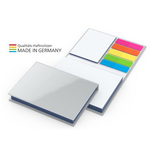 Prag White Bestseller Bookcover gloss-individuell, Farbschnitt blau (Art.-Nr. CA552430) - Kombi-Set mit Farbschnitt in einer von...