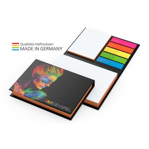 Wien White Bestseller 4C-Quality Bookcover gloss-individuell mit Farbschnitt orange (Art.-Nr. CA965239) - Das Kombi-Set mit Design-Anspruch:...