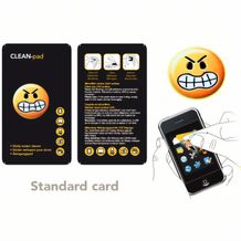 Handy Cleaner CLEAN-pad Display-Cleaner No. 2 Circle 30 mm Durchmesser (Grundfarbe weiß) (Art.-Nr. CA670476)