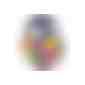 Bonbonglas mini gefüllt mit ca. 40 gr. Schokocarletties mit farbigem Deckel (Art.-Nr. CA038000) - Bonbonglas mini gefüllt mit ca. 40 gr...