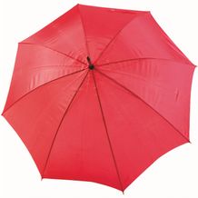 Regenschirm mit Stiel und Griff aus gebogenem Holz Polyester P-190T (Art.-Nr. CA116591)