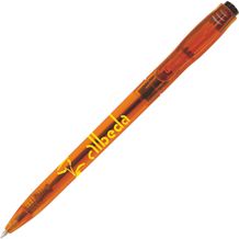 SAL transparent Kugelschreiber Peekay (orange) (Art.-Nr. CA123861)