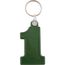 Kunststoff Schlüsselanhänger Nr. 1 (dunkel grün) (Art.-Nr. CA162725)