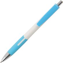 ANTIGUA Kugelschreiber mit HC Clip Peekay (hell blau) (Art.-Nr. CA247743)