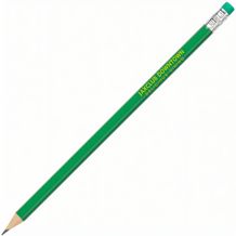 SABA Bleistift mit Radierer und geschliffener Spitze Peekay (dunkel grün) (Art.-Nr. CA310925)