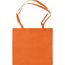Non woven Tasche mit langen Henkeln 80 gr/m2 (orange) (Art.-Nr. CA407672)