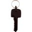 Kunststoff Schlüsselanhänger Schlüssel (Schwarz) (Art.-Nr. CA494741)