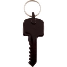 Kunststoff Schlüsselanhänger Schlüssel (Schwarz) (Art.-Nr. CA494741)