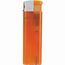 Flaches elektronisches Feuerzeug TL, nachfüllbar (orange) (Art.-Nr. CA567627)
