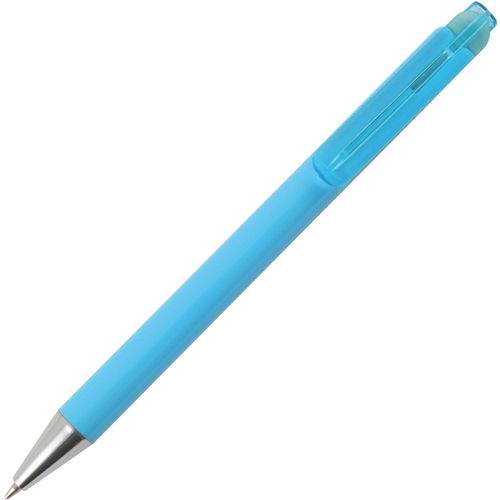 MANHATTAN Kugelschreiber mit HC farbigem Schaft und transparent farbigem Clip Peekay (Art.-Nr. CA607360) - MANHATTAN Kugelschreiber mit HC farbigem...