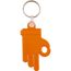 Kunststoff Schlüsselanhänger OK Hand (orange) (Art.-Nr. CA629153)