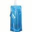 Wasser-Sachet mit Karabinerhaken 500 ml leer (hell blau) (Art.-Nr. CA629716)