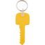 Kunststoff Schlüsselanhänger Schlüssel (gelb) (Art.-Nr. CA659655)