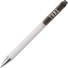 MANHATTAN Kugelschreiber mit transparentem Clip Peekay (Schwarz) (Art.-Nr. CA684476)