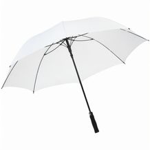 Regenschirm automatic XL mit Stiel aus Glasfaser und mit weichem Griff, Polyester 190 T (Weiss) (Art.-Nr. CA695251)