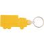 Kunststoff Schlüsselanhänger LKW (gelb) (Art.-Nr. CA705746)