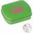 Kleine Blechdose mit ca. 10 gr. extra strong Minties `Triangle` (hell grün) (Art.-Nr. CA743908)
