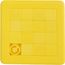 Schiebespiel quadratisch 75x75 mm TAMPONDRUCK (gelb) (Art.-Nr. CA752478)