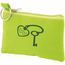 Schlüsseltasche mit Reißverschluss Polyester 600D (hell grün) (Art.-Nr. CA767620)