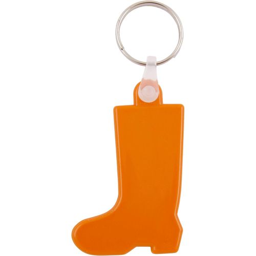 Kunststoff Schlüsselanhänger Stiefel (Art.-Nr. CA774426) - Kunststoff Schlüsselanhänger `Stiefel`...