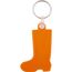 Kunststoff Schlüsselanhänger Stiefel (orange) (Art.-Nr. CA774426)