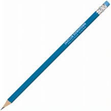 SABA Bleistift mit Radierer und geschliffener Spitze Peekay (hell blau) (Art.-Nr. CA789016)