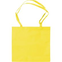Non woven Tasche mit langen Henkeln 80 gr/m2 (gelb) (Art.-Nr. CA825328)