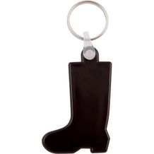 Kunststoff Schlüsselanhänger Stiefel (Schwarz) (Art.-Nr. CA866334)