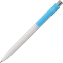 FRAZER Kugelschreiber mit HC Clip Peekay (hell blau) (Art.-Nr. CA878479)