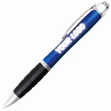 CAICOS Kugelschreiber Logo/Lampe Peekay (dunkel blau) (Art.-Nr. CA937408)