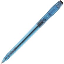 SAL transparent Kugelschreiber Peekay (hell blau) (Art.-Nr. CA960205)