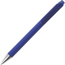 MANHATTAN Kugelschreiber mit HC farbigem Schaft und transparent farbigem Clip Peekay (dunkel blau) (Art.-Nr. CA961533)