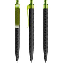 prodir QS03 PMT Push Kugelschreiber (schwarz-Gelbgrün) (Art.-Nr. CA063052)