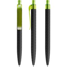prodir QS03 PMT Push Kugelschreiber (schwarz-Gelbgrün) (Art.-Nr. CA063052)