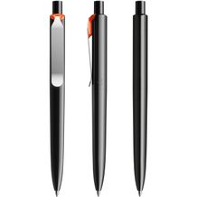 prodir DS8 PSP Push Kugelschreiber (schwarz-orange) (Art.-Nr. CA092959)
