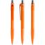 prodir QS30 PMT Push Kugelschreiber (orange-silber poliert) (Art.-Nr. CA100088)