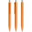 prodir DS4 Soft Touch PRR Push Kugelschreiber (orange-silber satiniert) (Art.-Nr. CA149537)