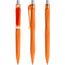 prodir QS20 Soft Touch PRT Push Kugelschreiber (orange-silber satiniert) (Art.-Nr. CA151797)