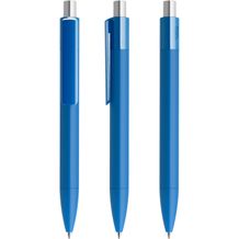 prodir DS4 Soft Touch PRR Push Kugelschreiber (Dark Blue-silber satiniert) (Art.-Nr. CA173055)