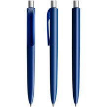 prodir DS8 PPP Push Kugelschreiber (Marineblau-silber satiniert) (Art.-Nr. CA173871)