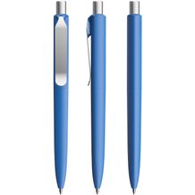 prodir DS8 Soft Touch PSR Push Kugelschreiber (True blue-silber satiniert) (Art.-Nr. CA174417)