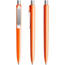 prodir DS8 PSP Push Kugelschreiber (orange-silber poliert) (Art.-Nr. CA196627)