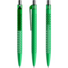 prodir QS40 PMT Push Kugelschreiber (Bright Green-silber poliert) (Art.-Nr. CA258639)