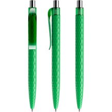 prodir QS01 PMT Push Kugelschreiber (Bright Green-silber poliert) (Art.-Nr. CA259122)
