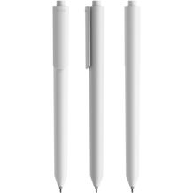 Pigra P03 Push Kugelschreiber (weiß) (Art.-Nr. CA290904)