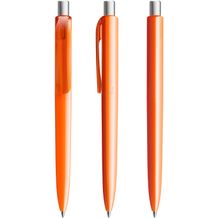 prodir DS8 PPP Push Kugelschreiber (orange-silber satiniert) (Art.-Nr. CA308081)