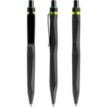 prodir QS20 Soft Touch PRS Push Kugelschreiber (schwarz-schwarz-Gelbgrün) (Art.-Nr. CA312428)