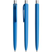 prodir DS8 Soft Touch PRR Push Kugelschreiber (Dark Blue-silber satiniert) (Art.-Nr. CA325115)