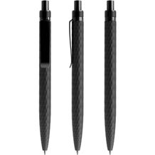 prodir QS01 Soft Touch PRS Push Kugelschreiber (schwarz-schwarz) (Art.-Nr. CA330562)